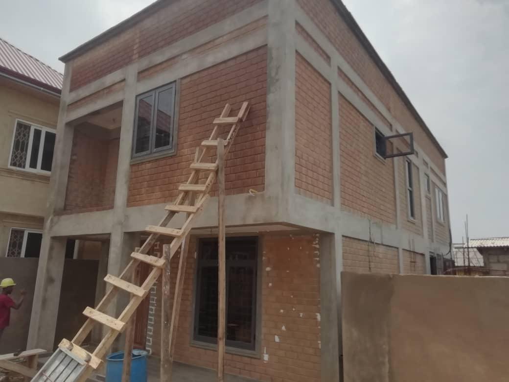 interlocking brick house in ghana external