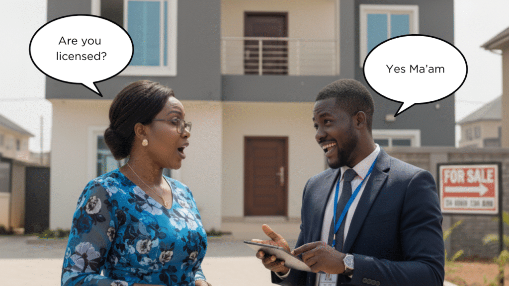 real estate agent in ghana licensing