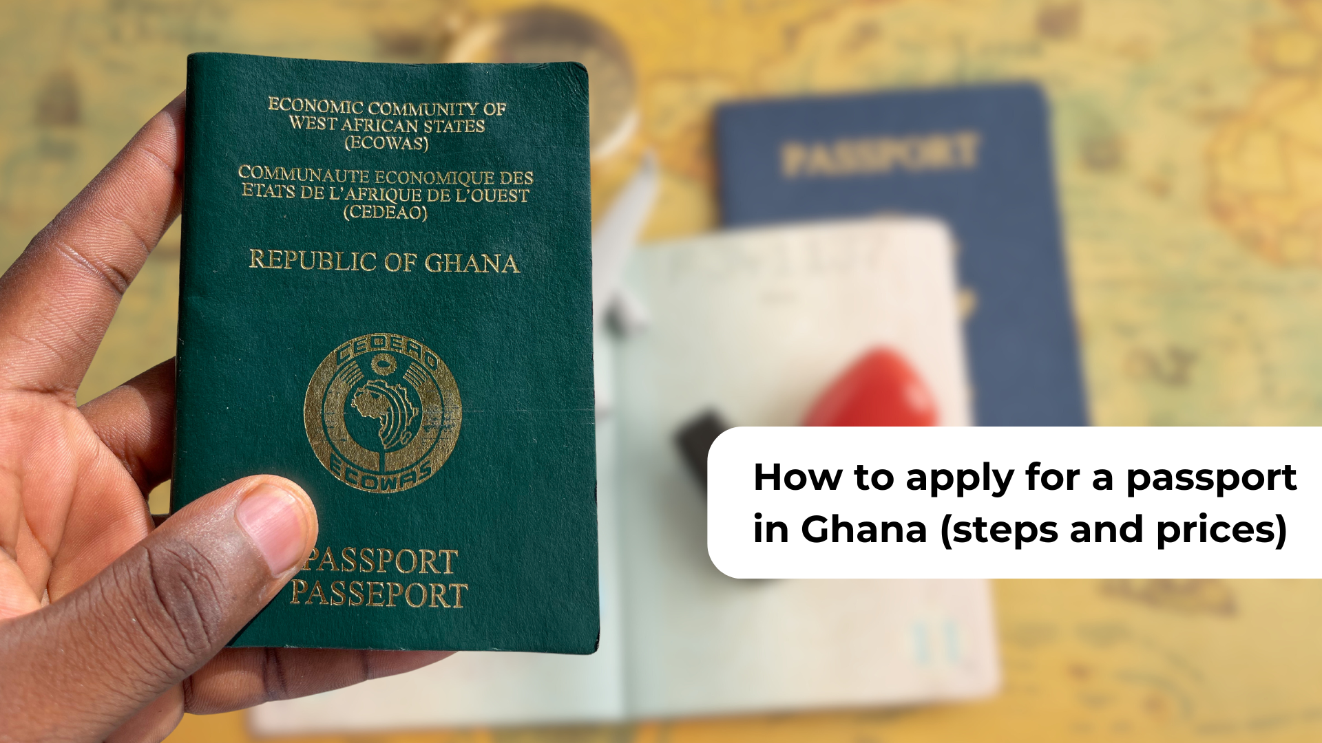 How to apply for a chip-embedded passport in Ghana (steps and prices)