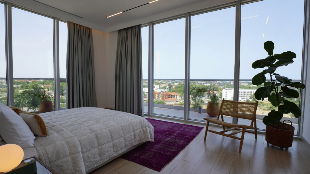 Penthouse in airport residential